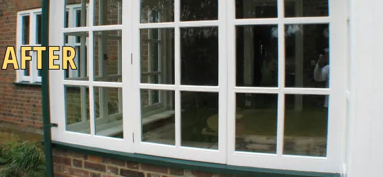 Restored sash windows in St. Albans