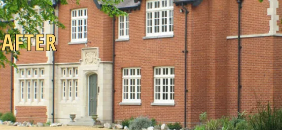 Restored sash windows in Berkhamsted